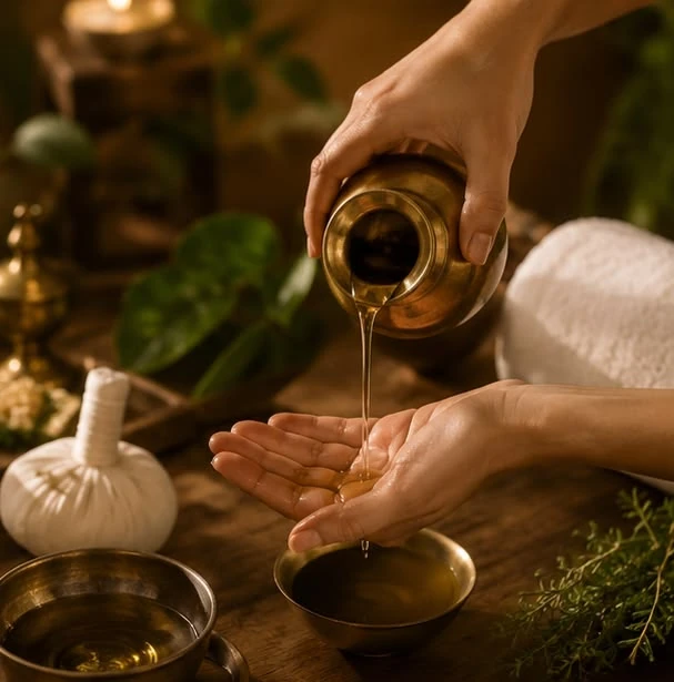 Ayurvedic Oils and Massages for Stress and Strain Management