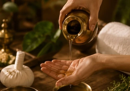 Ayurvedic Oils and Massages for Stress and Strain Management